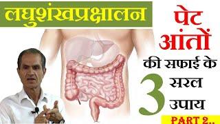 लघुशंखप्रक्षालन के माध्यम से अपने मुंह से लेकर गुदा तक को साफ करें !!! Clean your GUT naturally.