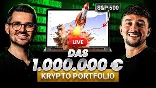 Wir haben 1 Million in Krypto investiert und _€ Rendite gemacht! (1 Monat)