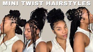 12 MINI TWIST HAIRSTYLE IDEAS - EASY