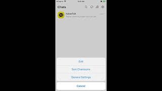 How to LEAVE CHATROOM in KAKAOTALK app?