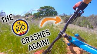 The Calirado Kid CRASHES again! | Foresthill Divide Trail | AUBURN CA