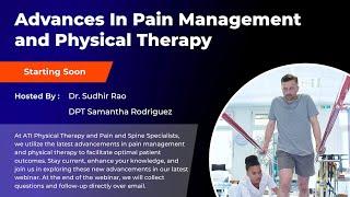 Advances in Pain Management and Physical Therapy | PASS Webinar