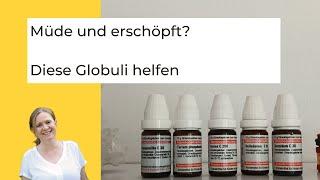 Globuli gegen Erschöpfung - diese homöopathischen Mittel helfen