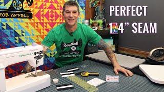 How to Get a Perfect Quarter Inch Seam Allowance Every Time with Rob Appell