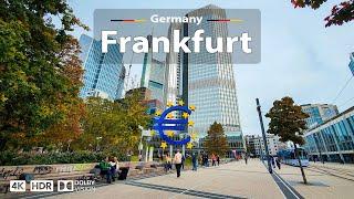 Frankfurt, Germany  Amazing City Walking Tour ️ 4K 60fps HDR | Exploring the City Center