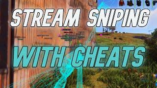 STREAM SNIPING RUST STREAMERS WITH THE BEST RAGE CHEAT // CPRO