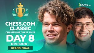 GRAND FINALS: Magnus vs. Alireza Battle For $30K! Chess.com Classic 2024 Div I