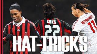 TOP 10 HAT-TRICKS | Kaká Ronaldinho Ibra & more | Goal collection