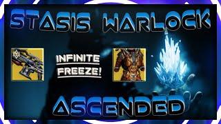 INFINITELY FREEZE everything with this STASIS Build! (Destiny 2 Warlock Build) [DIM LINK]