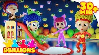 Pajamas Party Fun | Mega Compilation | D Billions Kids Songs