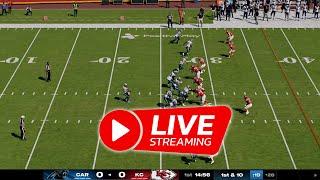 NFL LIVECarolina Panthers vs Kansas City Chiefs | Week 12 NFL Full Game - 24th November NFL25