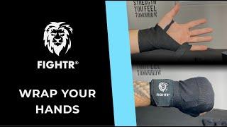 FIGHTR® Hand wraps | How to wrap your hands for Boxing
