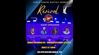 King's Chapel Baptist Church Revival  Pastor Jeffery Spencer Sr.