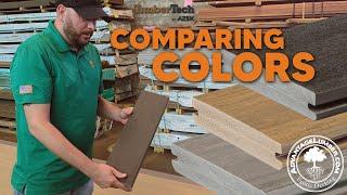 Color Comparison of TimberTech Vintage Collection by AZEK