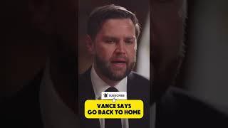 “WE HAVE AN OBLIGATION…BUT” Vance on Immigration Policy   #trump #america #shorts