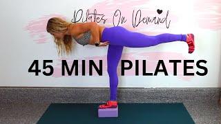 Power Pilates Workout with a Yoga Block