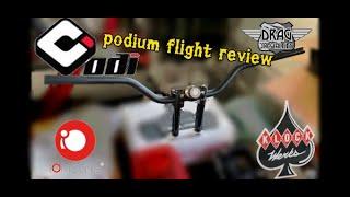 ODI v-twin Podium Flight w/ 6.5" risers & Klock Werks iOMount top clamp INSTALL AND REVIEW