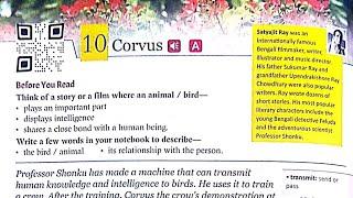 Corvus By Satyajit Ray story in hindi of Class 6 Gulmohar Chapter 10 | Golden Jubilee Edition Icse