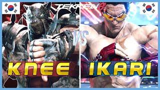 Tekken 8 ▰ KNEE (King) Vs IKARI (Kazuya) ▰ Ranked Matches