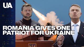 I Thank Romania for the Patriot System for Ukraine – Zelenskyy