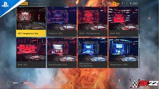 WWE2K22 EVERY ARENA IN THE GAME!