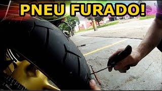 RENATO DA XJ6 - FUROU O PNEU DA XJ6 :@