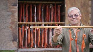 Smoking Salmon in Hoonah, Alaska