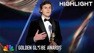 Evan Peters Wins Best Actor in a Limited Series | 2023 Golden Globe Awards on NBC