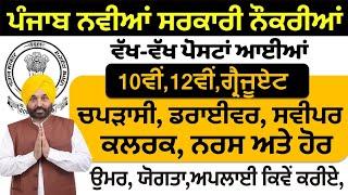 ਪੰਜਾਬ 'ਚ ਆਈ ਸਭ ਤੋਂ ਵੱਡੀ ਭਰਤੀ | Punjab Govt Jobs Jan 2025|Latest Punjab Govt Jobs 2025| Meet Academy