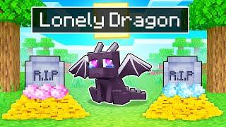 The LONELY DRAGON Story In Minecraft!