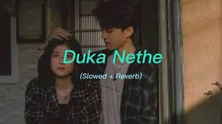 Duka Nethe (Slowed + Reverb ) from Yohan X Vibezz