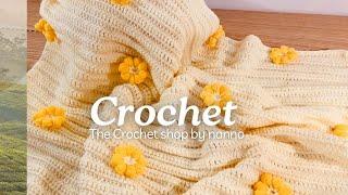 VERY EASY Crochet Pattern for Beginners! For All Sizes #crochetbabyblanket