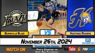 HCTV SPORTS: Hastings Girls Basketball vs Burnsville Blaze | 11.26.24