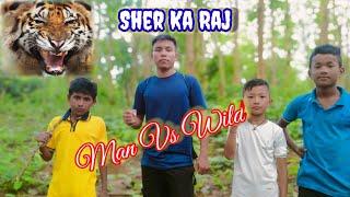 Man Vs Wild Ft.Bear Grylls||Local Comedy||Rajib Thengujam #Rajib_Thengujam#