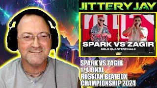 Spark vs Zagir - 1/4 Final - Russian Beatbox Championship 2024 #reaction