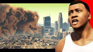 GTA 5 - RIESIGER SANDSTURM zerstört LOS SANTOS! (Der Film)