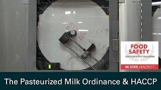 The Pasteurized Milk Ordinance and HACCP