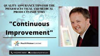 Continuous Improvement by Paul R Palmer Limited