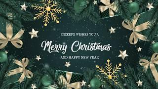 Merry Christmas and Happy New Year Wish Template for After Effects