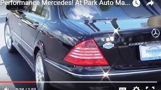 2004 Mercedes-Benz S55 AMG - High-Performance Mercedes at Park Auto Mall!