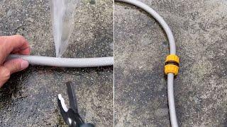 How to Fix a Broken Water Hose Pipe 2021