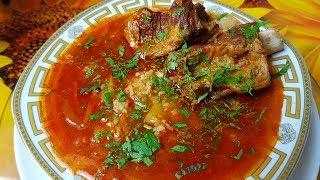 Суп Харчо по-цыгански. Gipsy cuisine.