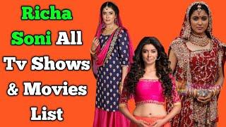 Richa Soni All Tv Serials List || Full Filmography || Indian Actress || Sasural Genda Phool 2