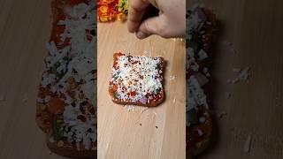 Bread Pizza Sandwich | Sandwich Recipe #shorts #viral #trending #pizza #pizzasandwich #sandwich#food