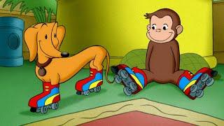 Os novos patins de George  George o Curioso Português  Desenhos Animados  Filme Infantil