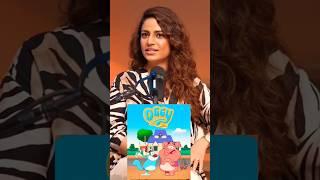 Oggy and the Cockroaches Kangana Ranaut Baby Voice The Motor Mouth Podcast#shorts#shortvideo