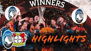 L'ATALANTA VINCE L'EUROPA LEAGUE | Atalanta-Bayer Leverkusen 3-0 | UEL Final Highlights