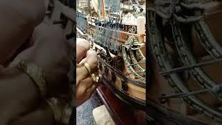 Adding Intricate Details to the Mighty San Felipe Model Ship