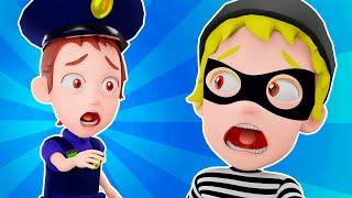 Police Officer Song  | Baby Police Chase| Best Kids Songs and Nursery Rhymes