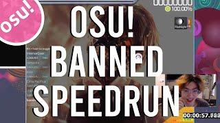 Ryuk reacts to BANNED From osu! Speed Run 1m 58s (WORLD RECORD)